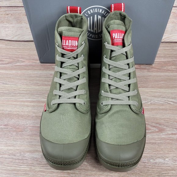 NEW Palladium Pampa Hi Combat Sneaker Boots Men's Size 13 Hiking Trail Shoes - Picture 6 of 10